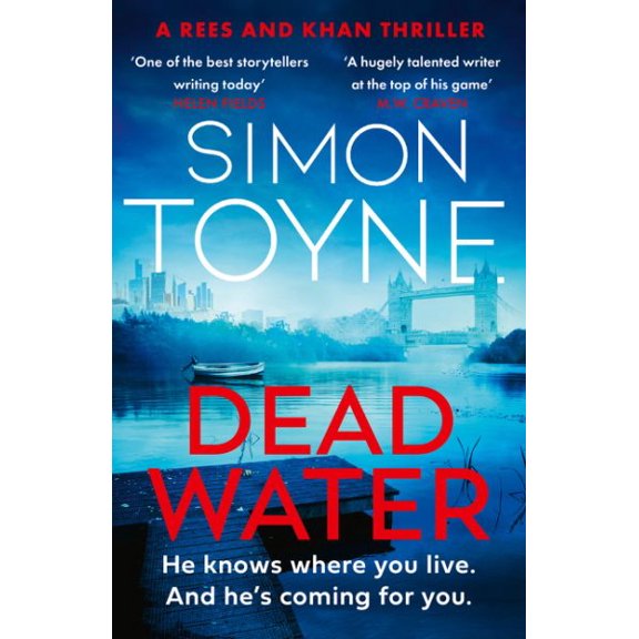 Pre-Owned Simon Toyne Dead Water (Hardcover) Rees and Khan thriller
