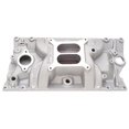 thumbnail image 1 of Edelbrock Intake Manifold 7116 Performer RPM; For Use With Small Block Chevy 262-400 Engines; Single 4 Barrel; Square Bore/Spread Bore Flange; Dual Plane; Use With Vortec Style Heads; 1500-6500 RPM, 1 of 3