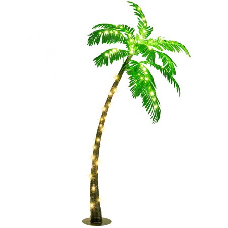 Gymax 5 Ft Artificial Palm Tree With Led Lights Pre Lit Indoor Outdoor Canada - Outdoor Lighted Palm Tree Canada Gymax 5 Ft Artificial Palm Tree With Led Lights Pre Lit Indoor Outdoor Canada - Outdoor Lighted Palm Tree Canada