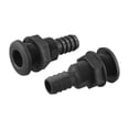 thumbnail image 2 of 2 Pcs Raccord de Coque Traversante Marine Connecteur de Coque pour Bateaux Noir, 2 of 9