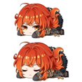 thumbnail image 1 of Juego Genshin Impact Anime Plushie Pillow Cojín de doble expresión Paimon Amber Lumine Keqing Klee Barbara Juguete de peluche de dibujos animados kaili Sencillez, 1 of 4