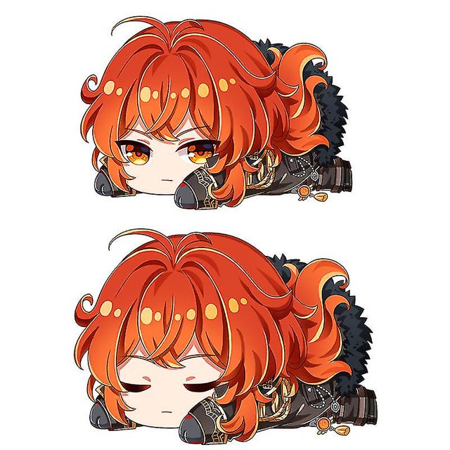 Juego Genshin Impact Anime Plushie Pillow Cojín de doble expresión Paimon Amber Lumine Keqing Klee Barbara Juguete de peluche de dibujos animados kaili Sencillez