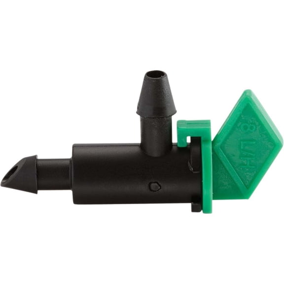Raindrip Flag Dripper 122010B - 2 GPH Drip Irrigation, Pressure Compensating - 10 Pack