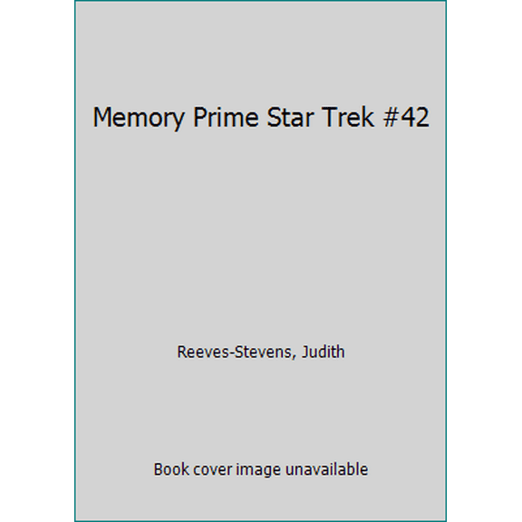 Pre-Owned Memory Prime (Star Trek, Book 42) (Unknown) 0671658131 9780671658137