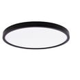 thumbnail image 2 of Project Source 1-Light 15-in Matte Black Integrated LED Flush Mount Light, 2 of 5
