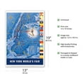 thumbnail image 2 of 1939 New York World’s Fair City Map - Vintage Pictorial Map by Henry Stahlhut - Master Art Print (Unframed) 13in x 19in, 2 of 4