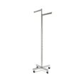thumbnail image 2 of Econoco K21X 2-Way Heavy Duty Straight Arms with X Style Base - Rectangular Tubing - Chrome, 2 of 4