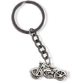 thumbnail image 3 of Motorcycle Necklace Bundled with a Motorcycle Charm Keychain, 3 of 7
