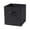 Black, variant on Red Fabric Storage Cube Bin – 11x11x11 Inch Durable Organizer with Handle for Home Office Closet Storage