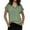 Green, variant on TYGHBN V Neck Cap Sleeve Ribbed Summer Tops for Women 2024 Trendy Casual Tshirt Casual Short Sleeve Tops for Women Womens Casual Thin Shirt Long Sleeved Tee Space T Shirt Tech Stretch Lightweight for