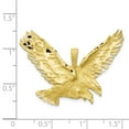 thumbnail image 2 of 10K Yellow Gold Charm Pendant Themed 30 mm 41 Eagle, 2 of 4