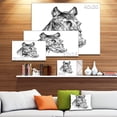 thumbnail image 3 of Crayon Tête de Cheval à Main Libre - Impression sur Toile Animal, 3 of 4