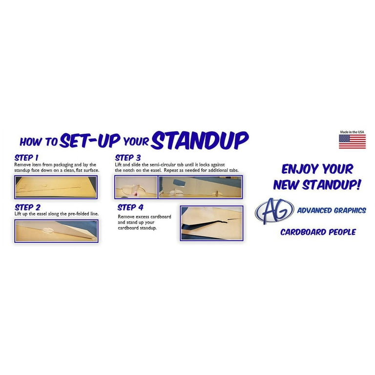 Advanced Graphics 70'' Cardboard Standup