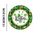 thumbnail image 3 of 24-Pack St. Patrick's Day Themed 7-Inch Party Plates, Holiday Style Disposable Dinnerware, Green Celebration Tableware, Gathering Supplies, Festive for Special Events and, 3 of 4