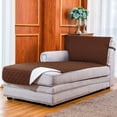 thumbnail image 1 of Subrtex Chaise Sofa Cover Reversible Slipcover with Elastic Straps, 1 of 6