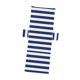 thumbnail image 4 of Funda para silla de playa a rayas, toalla para tumbona, versátil y práctica. Blanco azul oscuro, 4 of 9