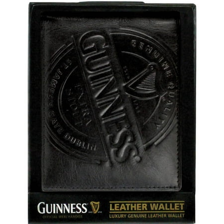 Guinness Black Label Leather Wallet, Black