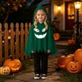 thumbnail image 5 of Boy Halloween Costumes Unisex Ghost Face Costume Kids Hooded Cloak Pants Two Piece Set Costumes for Girls 4-5 Years, 5 of 9
