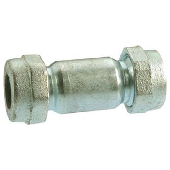 STZ 501781 3/4 In. Galvanized Pipe Compression Coupling - Quantity 1