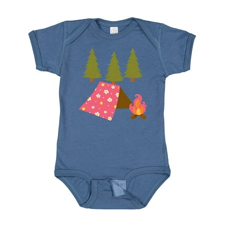 

Inktastic Summer Camp Girls Camping Gift Baby Girl Bodysuit