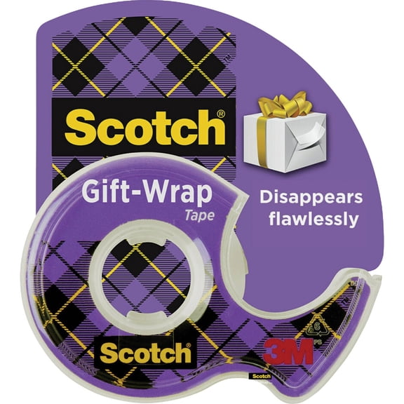 3M Scotch GIFTWRAP Tape 15, 3/4 in X 650 in 19 00051131657731