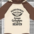 thumbnail image 4 of Inktastic Handpicked for Earth by My Great Grandpa in Heaven Boys or Girls Long Sleeve Baby Bodysuit, 4 of 5