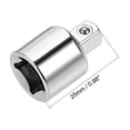 thumbnail image 2 of Unique Bargains 3 Pcs 3/8" Drive (F) x 1/4" (M) Reductor de enchufe para llaves de trinquete, hembra a macho, Cr-V, 2 of 5