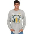 thumbnail image 5 of California CA Beach Surfer Surf Board Long Sleeve TShirt Men Women Brisco Brands X, 5 of 6