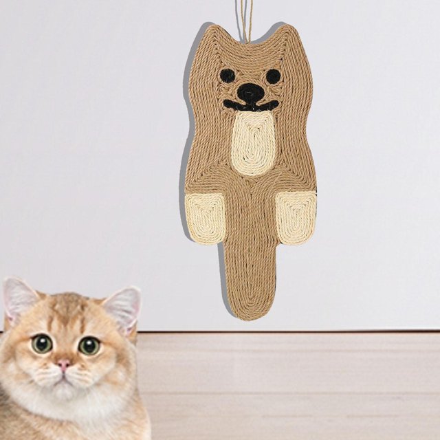 BELOVING Cat Scratcher Pad Furniture Protection Pet Gift Cat Floor Scratching Pad Rug