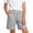 Gray, variant on Cethrio Girls Casual Shorts Size 14-16, Elastic Waist Knee Length Knitting Cotton Summer Kids Shorts Pink Size 14-16