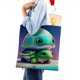 thumbnail image 4 of Turtle Baby Bolso de tela con estampado de lienzo para mujer, bolsa de compras reutilizable y estética, con cremallera interior, regalo para mujer,40*45cm., 4 of 6