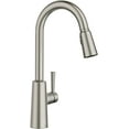 thumbnail image 1 of Moen 7402 Riley Pull-Down Spray High-Arc Kitchen Faucet with Reflex and Power Cl, Spot Resist Stainless, 1 of 5
