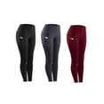 thumbnail image 3 of Women Yoga Pants Leggings Stretch Compression Sportswear Jogging Sports Pant With Pocket, 3 of 3