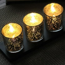 Phenofice Tealight Candles Holders Candle Holder Glass Holds Tealight Candle Adults Bar Decor 1 Set