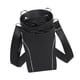 thumbnail image 2 of Bolsa de herramientas para estilistas, bolsillo para tijeras de peluquero, de cuero sintético, profesional negro, 2 of 9