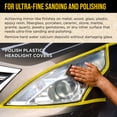 thumbnail image 5 of Dura-Gold 5000 Grit Wet or Dry Sandpaper Sheets, 5-1/2" x 9", Box of 25 - Auto Car Color Sanding Detailing, Polishing Wood, Plastic, Glass, Epoxy, Stone, Metal Finishing Hand Sand Block Sander, 5 of 6
