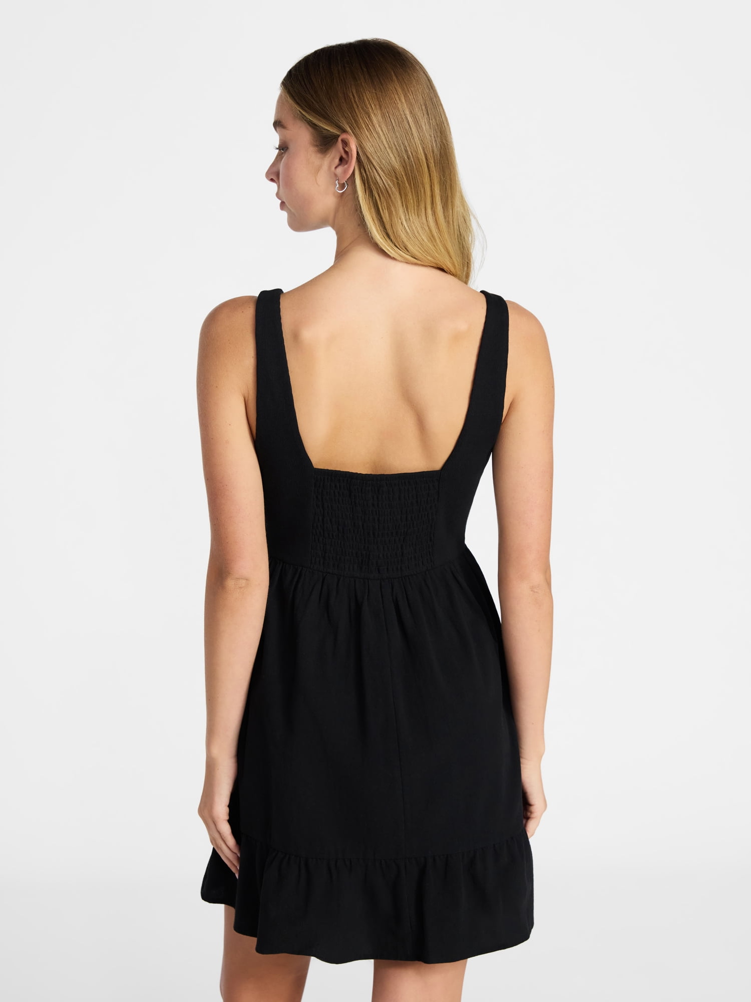 No Boundaries Mixed Media Mini Dress, Women's XXS-XXL