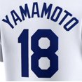 thumbnail image 4 of Camisetas de béisbol de la famosa marca Los Ángeles con bordados para hombres, mujeres y jóvenes, personalizadas #17 OHTANI #18 YAMAMOTO #31 GLASNOW BETTS, 4 of 4