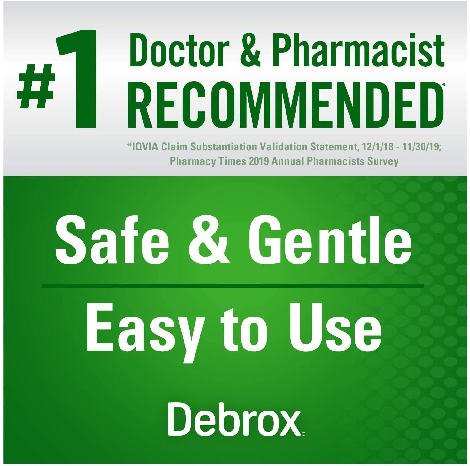 Debrox Earwax Removal Drops With Bulb - 0.5 Oz, 3 Pack