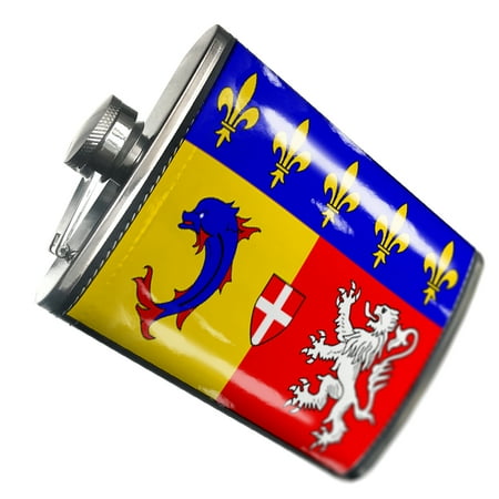 

NEONBLOND Flask Rhone-Alpes region: Flag: France