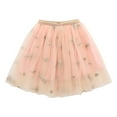 thumbnail image 2 of WhouRiu Toddler Girl's Skirt Feather Embroidery Sequin Ballet Dance Skirt Children Knee-Length Tulle Festive Party Skirts Pink,Sized 2-3, 2 of 7