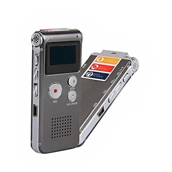 Portable 2in1 8GB LCD Digital Voice Recorder & MP3 Player with