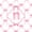 White Pink H, variant on Manfei Aesthetic Pink Bowknot 7-Piece Twin Bedding Sets For Kids,Letter H Monogram Letter Bedding Comforter Set For Girly,Pink Reversible