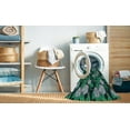 thumbnail image 2 of Ahgly Company Machine Washable Indoor Square Transitional Mint Green Area Rugs, 7' Square, 2 of 7