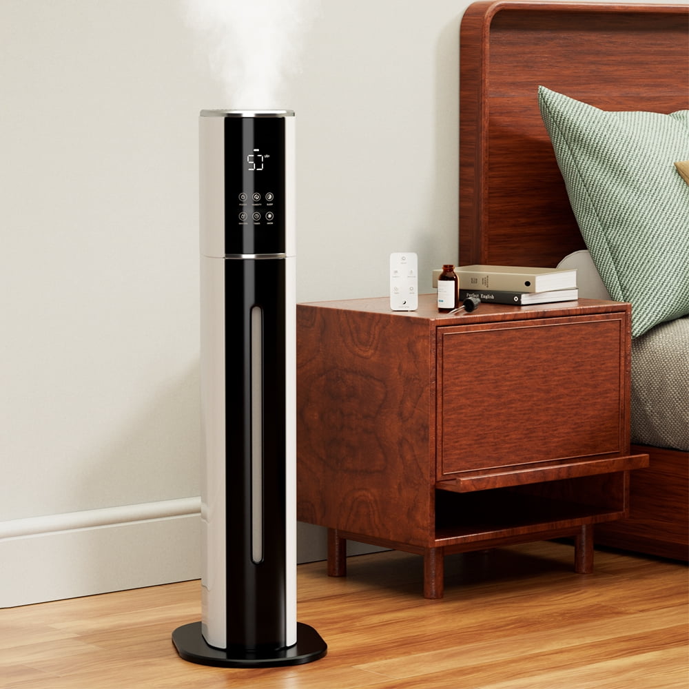 2.4Gal Quiet Ultrasonic Humidifier with Purification & UV Light for Large Rooms, Pets and Babies