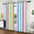 thumbnail image 4 of Lfeey Curtains 63 inch Length 2 Panel Set, Room Darkening, Mix Color, 4 of 6