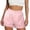 Pink, variant on cfhntfmh Summer Athletic Shorts for Women High Waisted Running Short Pocket Sporty Shorts Gym Workout Short Pant