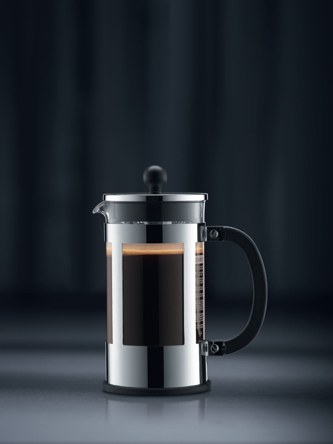 Bodum Kenya French Press, Stainless Steel, 8 Cup, 1.0L, 34oz