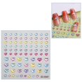 thumbnail image 3 of Pegatinas para uñas Dulyork con estampado en forma de corazón para el Día de San Valentín en 5D, 3 of 6