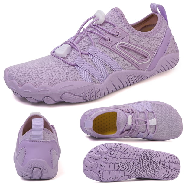Zapatos Playa Descalzos Unisex Sin Deslizamiento para Acuáticos (38) Púrpura
